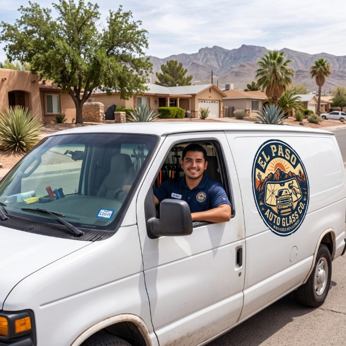 Mobile windshield repair service in El Paso, TX